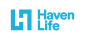 Haven Life logo in blue font