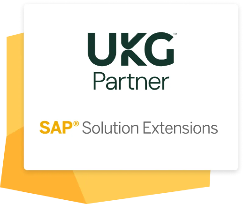 UKG and SAP Partner Logos