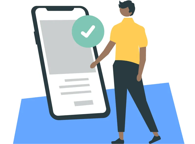 man with phone